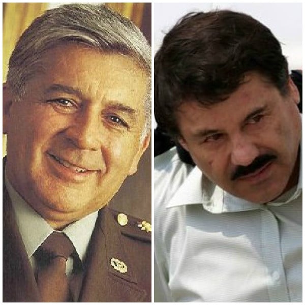 Los tres generales colombianos tras el Chapo Guzmán