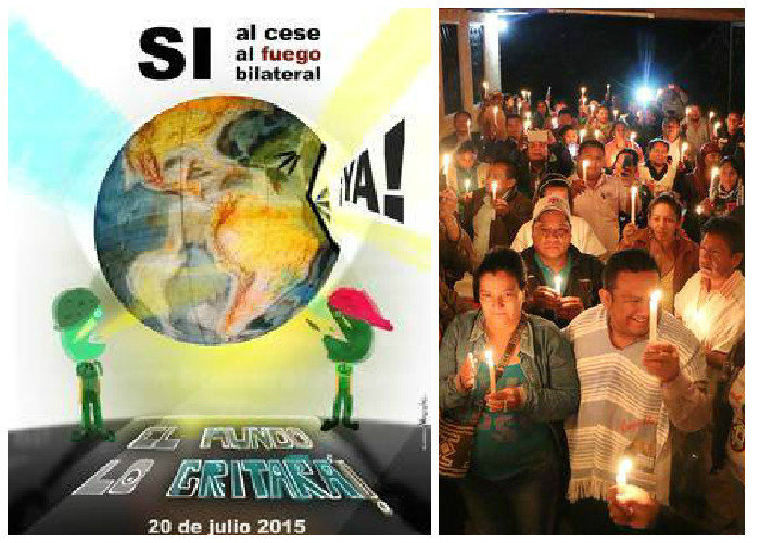 Jornada mundial por el cese al fuego bilateral