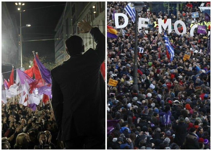 El sujeto social detrás de Podemos y Syriza