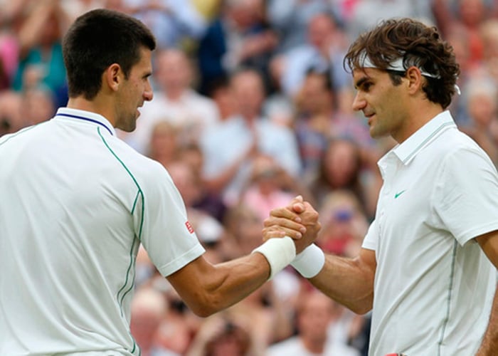 Federer y Djokovic: reyes y peones