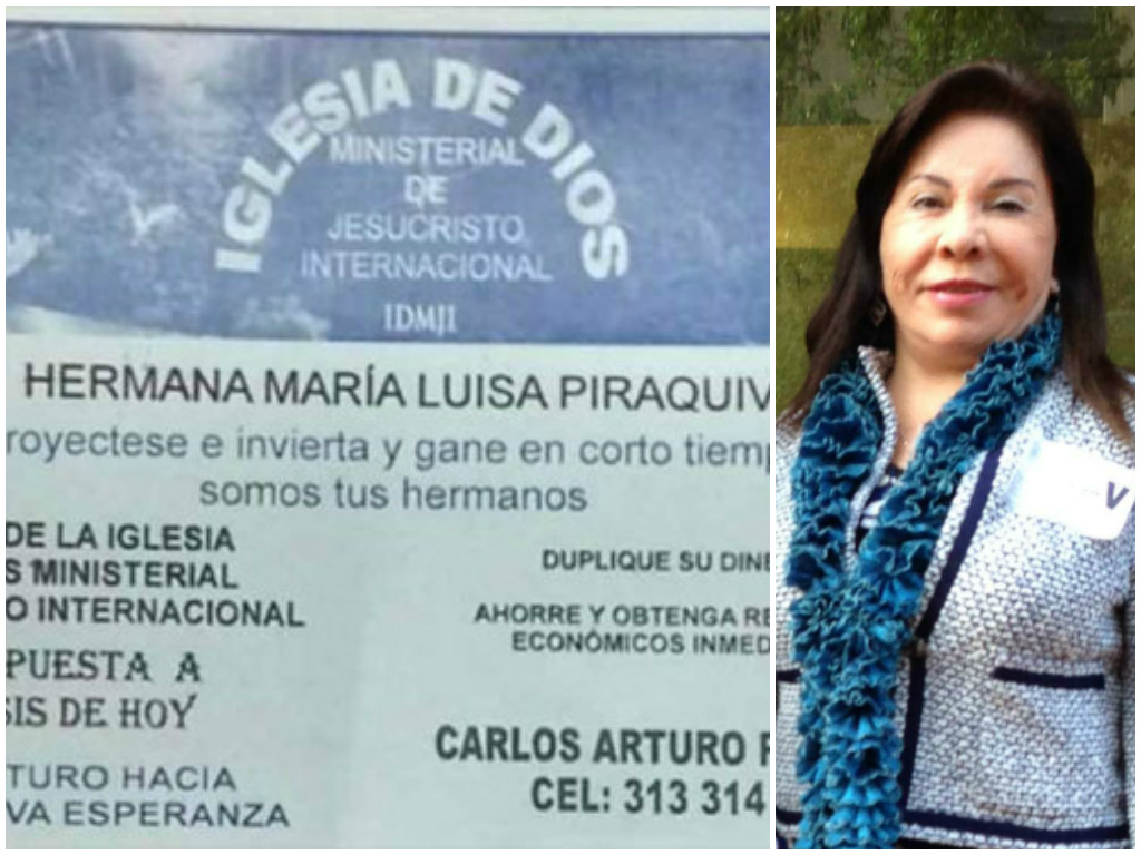 Audio: así funciona la pirámide que estafa usurpando a María Luisa Piraquive