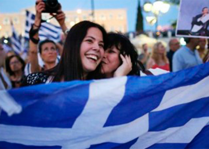 El NO rotundo de Grecia deja al mundo en vilo