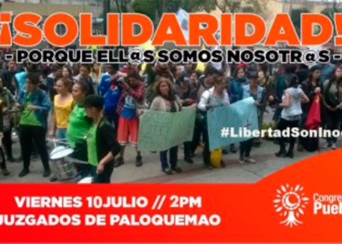 'El Estado nos persigue por ser un movimiento popular'