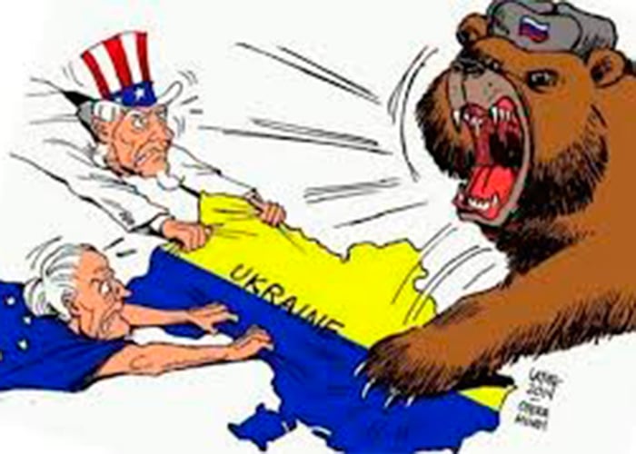 Ucrania en la zaga de las potencias