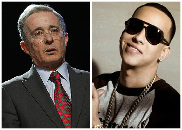 Así son Daddy Yankee y Álvaro Uribe