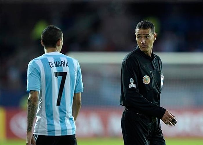 La prueba de Wilmar Roldán en la final de la Copa América