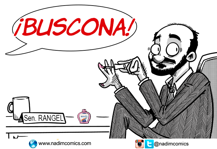 Buscona: la caricatura de la semana