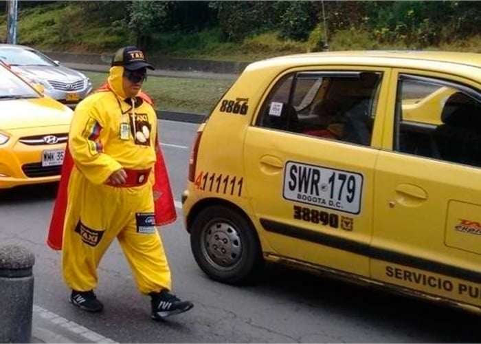 El superhéroe de los taxistas