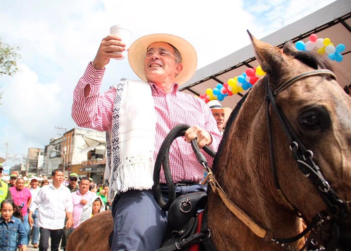 '¡Vivo orgulloso de ser uribista!'