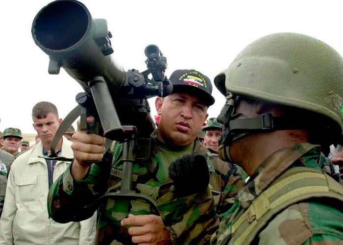 Las armas que Chávez compró para preparar belicamente a Venezuela