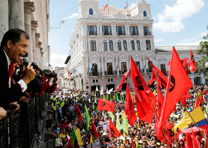 La izquierda que le quedó grande a Rafael Correa