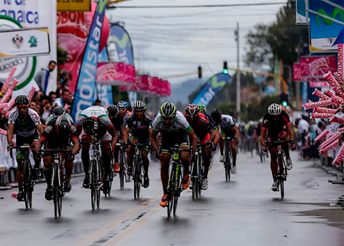 La desafortunada Vuelta a Colombia en su llegada a Cota