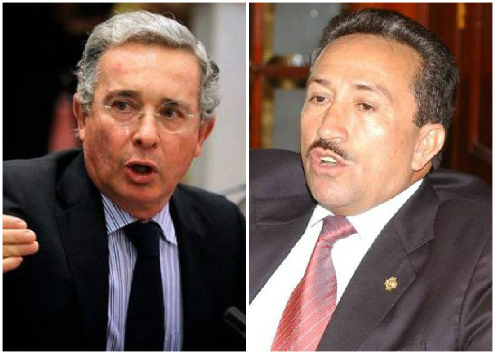 Uribe terminaría aliado con el Coronel Aguilar en Santander