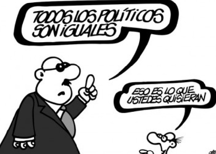 Un candidato austero y con un equipo limpio es el que se lleva los votos