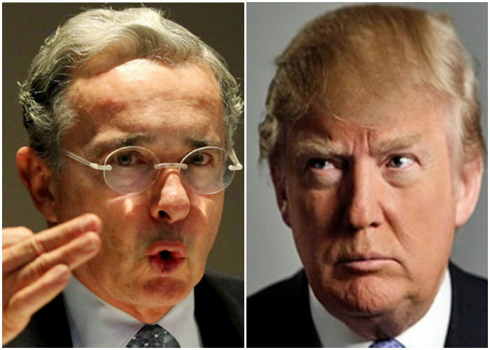 Trump y Uribe: gemelos emberracados