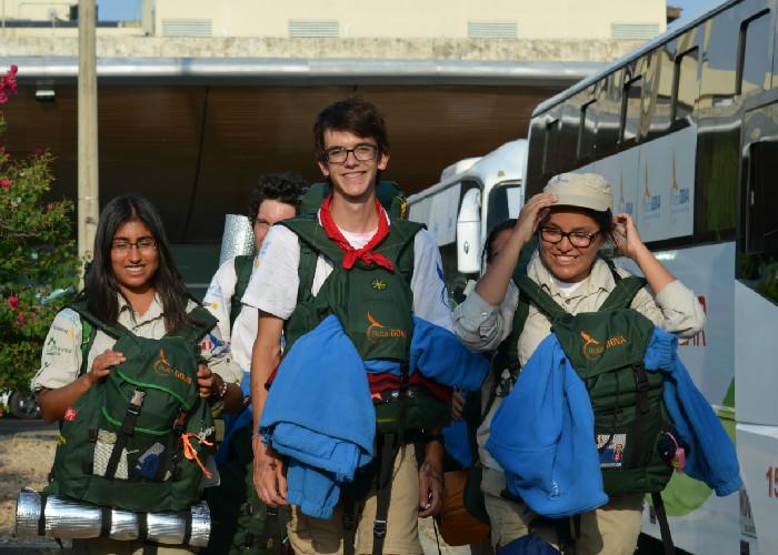 Jóvenes expedicionarios llegan a Colombia