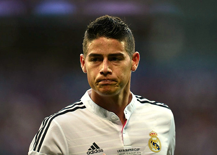 El castigo a James Rodríguez en el Real Madrid
