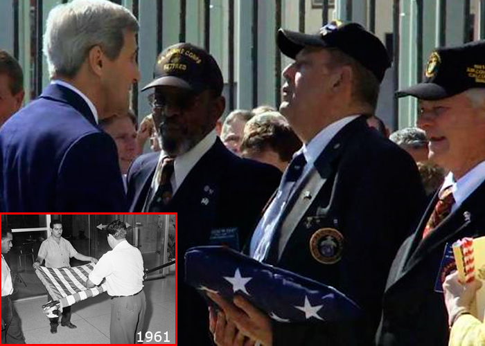 El regreso de los tres marines a La Habana