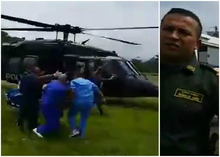 El video que la Policía quería ocultar: afanoso rescate del sobreviviente del Black Hawk