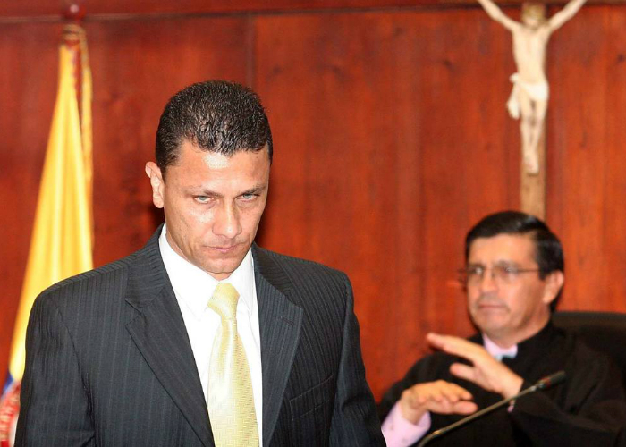 Byron Carvajal, el coronel de los 75 años de cárcel