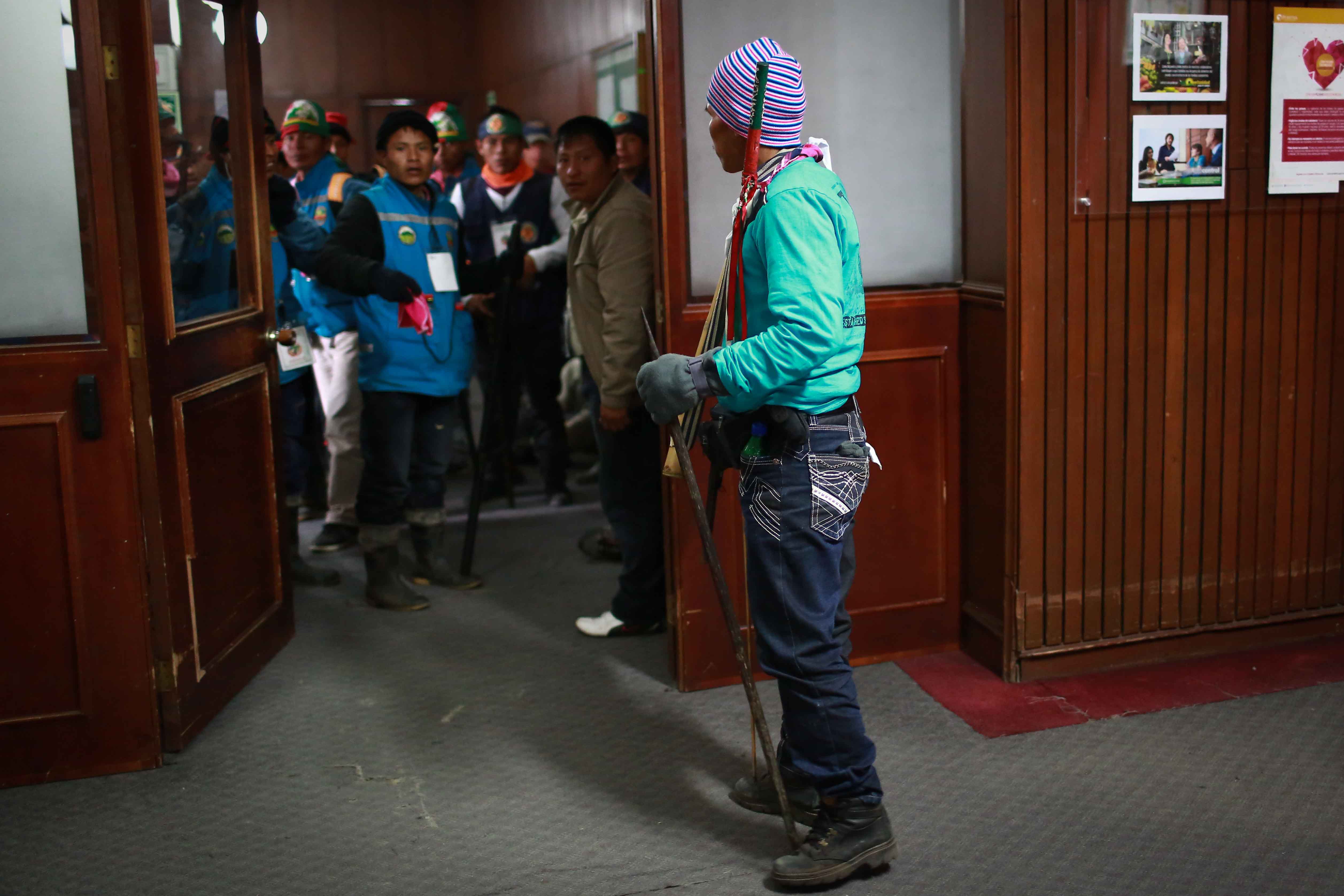  - "No somos terroristas. Exigimos acuerdos incumplidos"