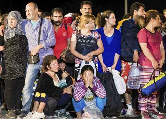 Croacia envía refugiados engañados hacia Hungría