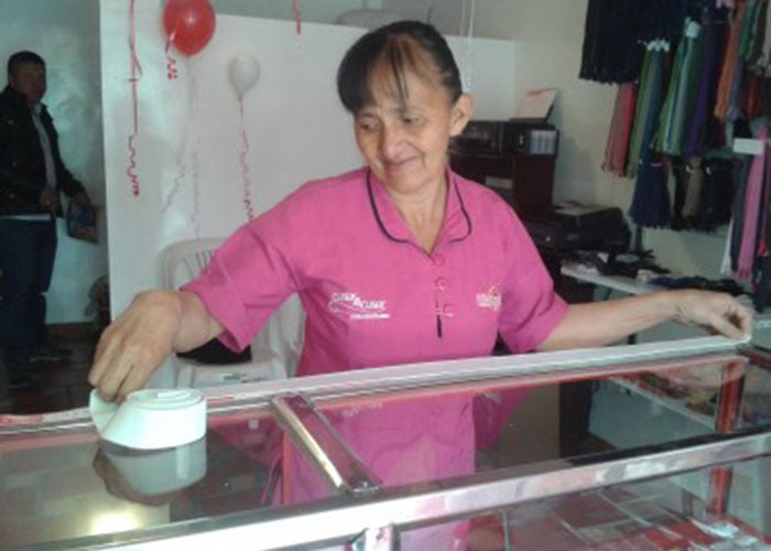 Lidia Melo, de víctima de la violencia a empresaria