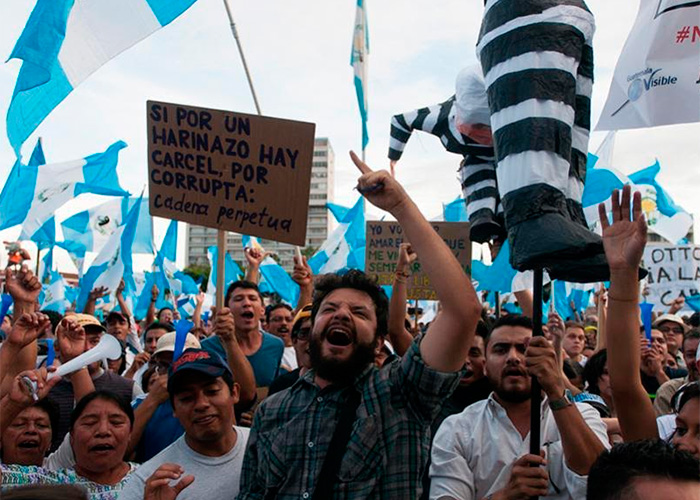 Los “indignados” de Guatemala que ayudaron a tumbar a Otto Pérez