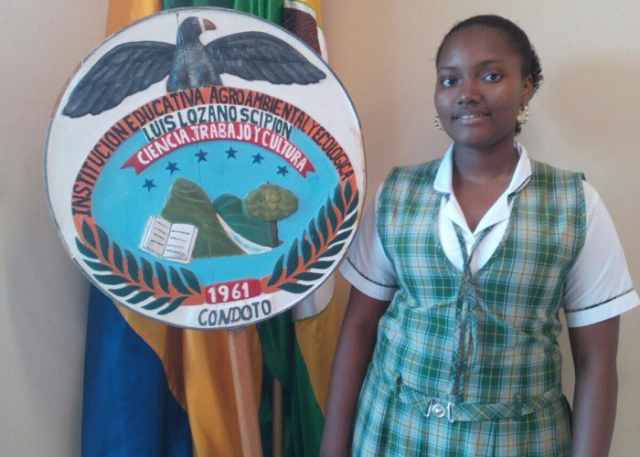 Yaisan Yasila Luna, la condoteña (Chocó) más pila