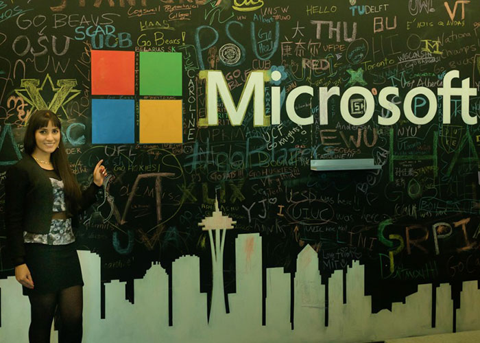 Una bogotana entre las más valoradas por Microsoft