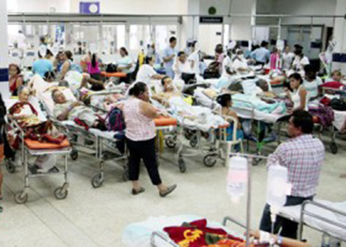 Ministro de salud manipula pinta la crisis color de rosa