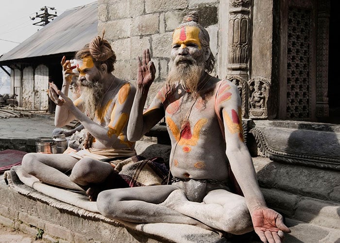 Los ermitaños que habitan en las alturas del Himalaya