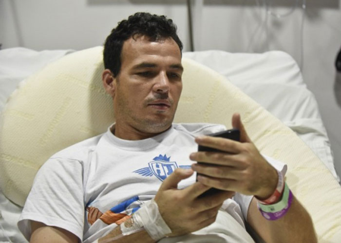 Video: se recupera 'el pulpo' Viera, el arquero herido en un fleteo en Cali