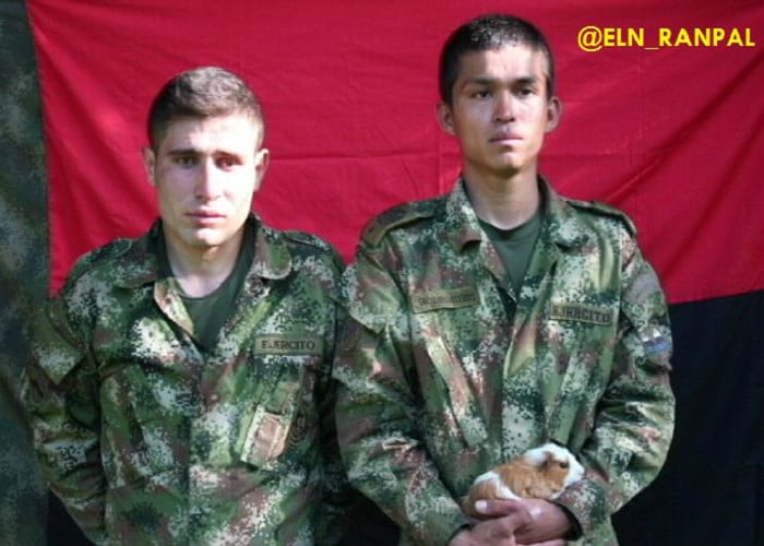 ELN revela pruebas de supervivencia de los dos soldados que se llevaron en Boyacá