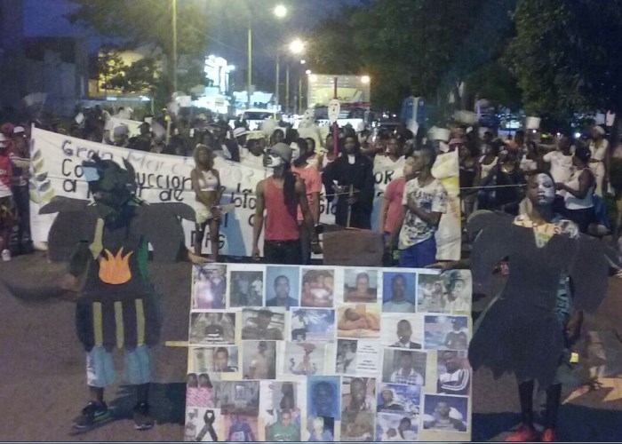 El barrio Llano Verde alzó la voz contra la muerte criminal