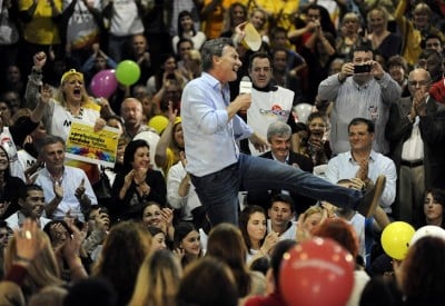Macri mostró en la campaña un estilo freso de hacer política