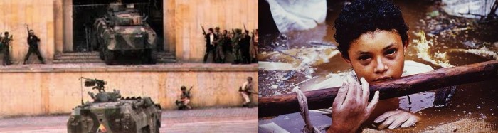  Los tanques, el Palacio, Omaira, Armero. Días de 1985