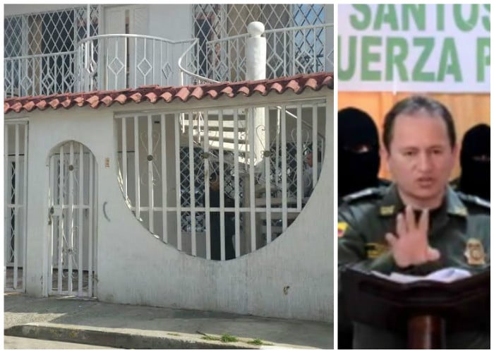 Allanamiento a casa del patrullero en Cali