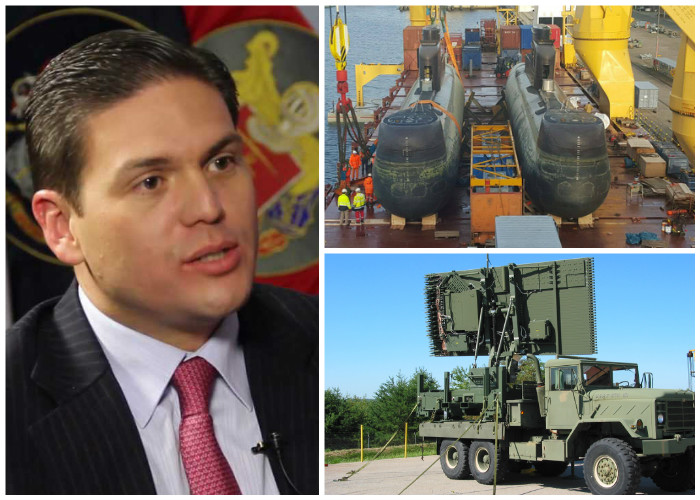 Llegaron las compras de submarinos y súper radares que hizo el exmindefensa Pinzón