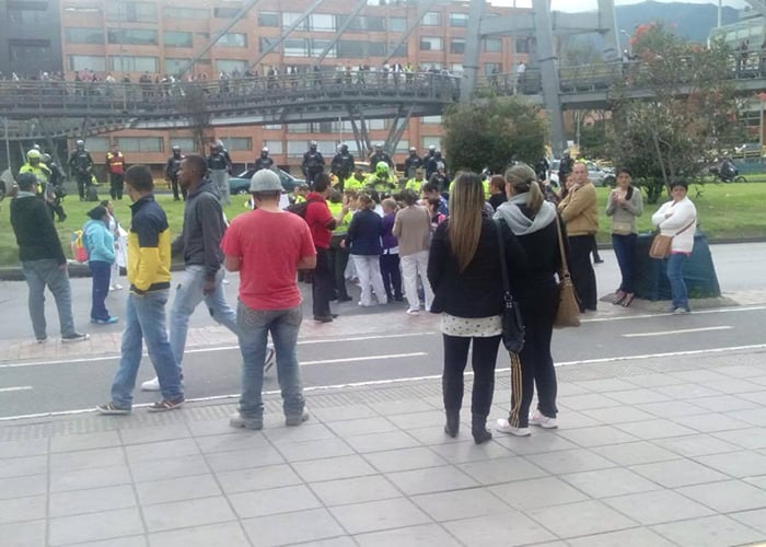 Empleados de Saludcoop IPS no se aguantaron más