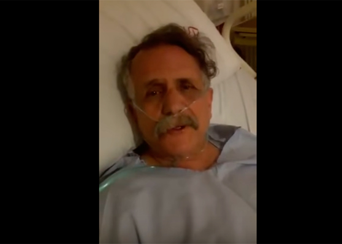 VIDEO: El hombre Caimán se reporta vivo después de un infarto