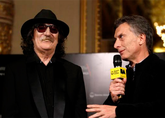 Charly García echó a un ministro del nuevo gobierno argentino