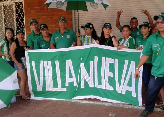 Verde, el color oficial de la navidad y las buenas acciones en Villanueva