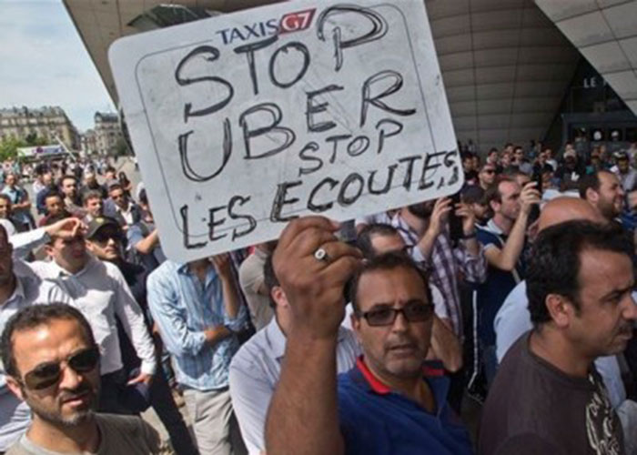 'La descarada ilegalidad de Uber'