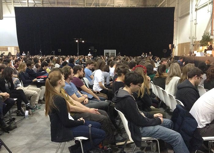 La juventud global muestra su aporte al medioambiente en París