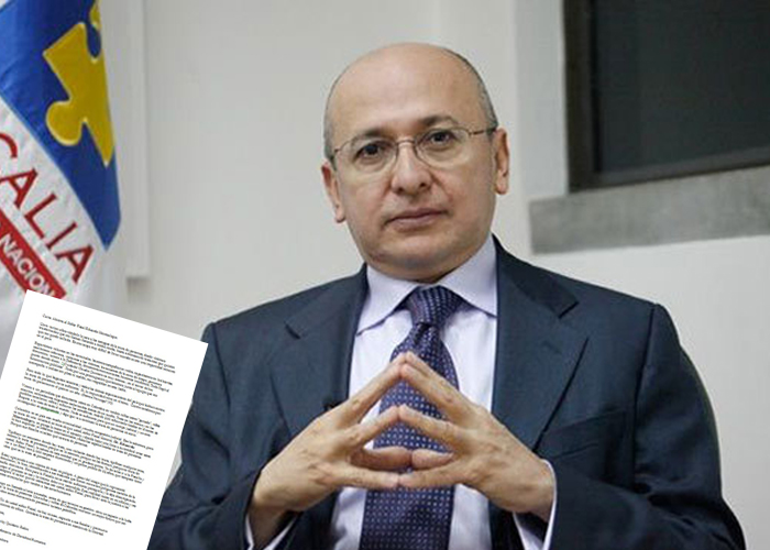 Carta abierta al señor fiscal, Eduardo Montealegre