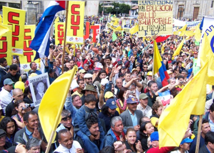 La lucha por un salario justo en Colombia