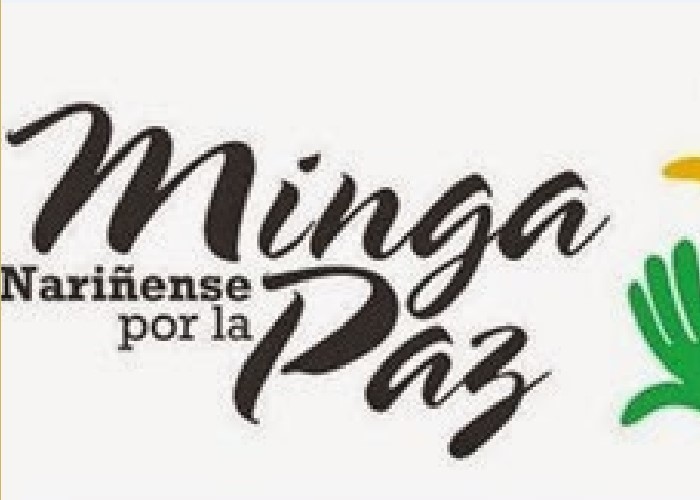 Saludo de la minga nariñense por la paz