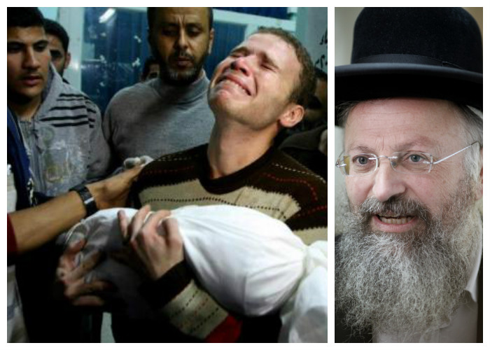 “No debe quedar ni un palestino vivo, hay que ejecutarlos a todos”: Rabino Eliyahu