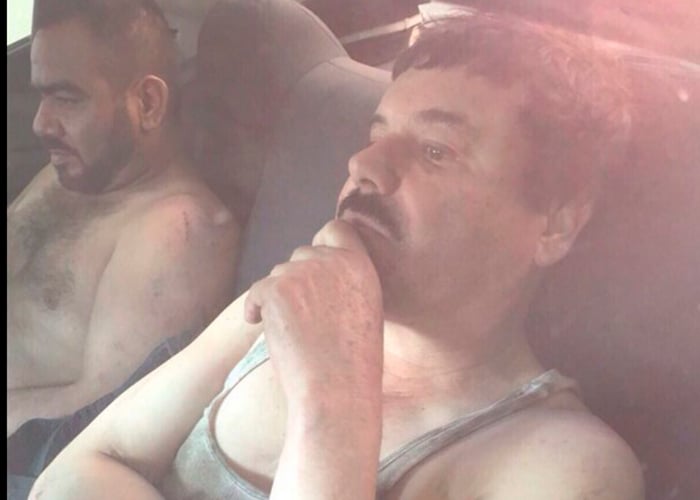 El Chapo Guzmán recapturado en su tierra natal, Sinaloa, México